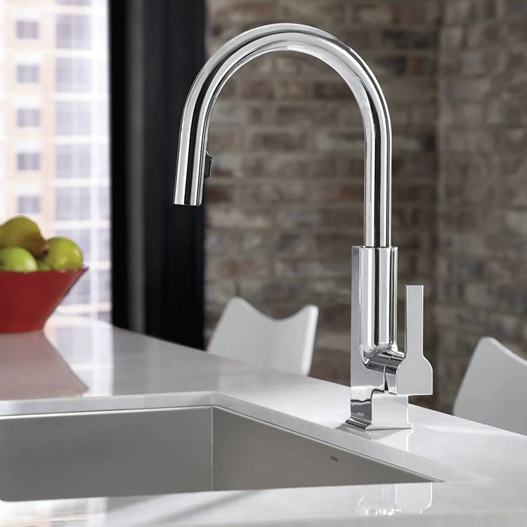 STo Single Handle High-Arc Pull Down Kitchen Faucet - Frankwebs