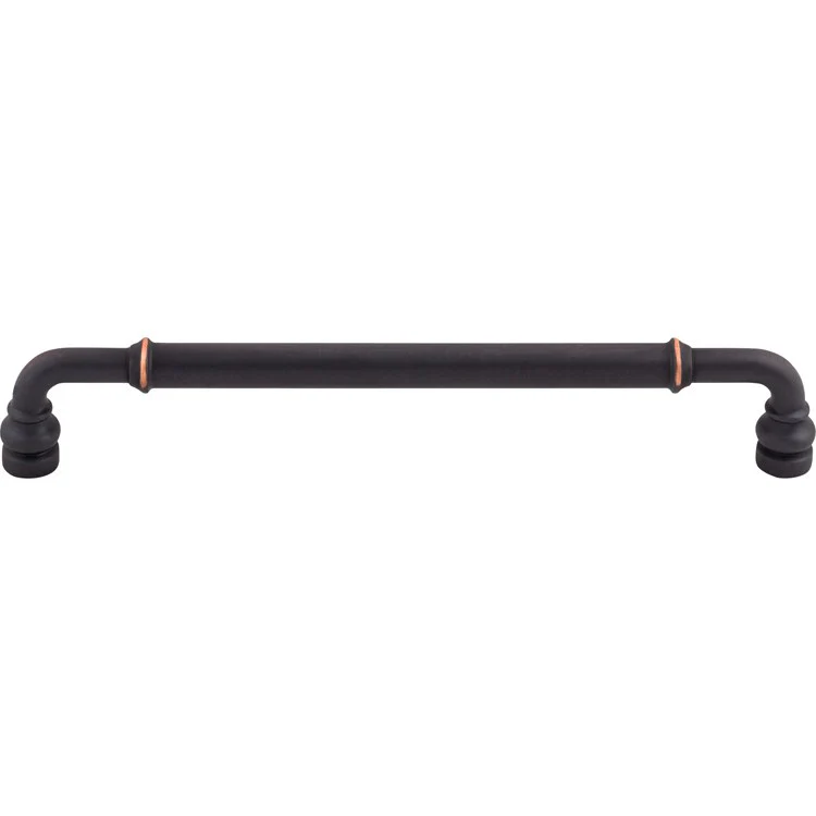 Pull Devon Brixton D Handle for Decorative Hardware Flat Black Zinc Alloy 7-9/16 Inch - Frankwebs