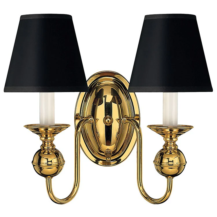 Virginian Two-Light Wall Sconce - Frankwebs