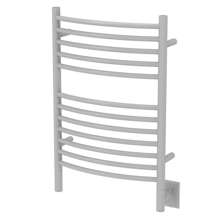 Jeeves E 12-Bar Curved Stainless Steel Towel Warmer - Frankwebs