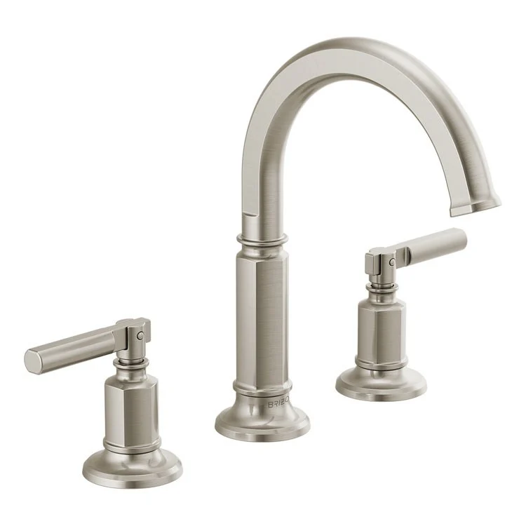 Lavatory Faucet Invari Widespread 6-16 Inch Spread Less Handle ADA WaterSense Brilliance Luxe Gold 1.2 Gallons per Minute Arc with Hidden Water Efficient Stream Straightener - Frankwebs