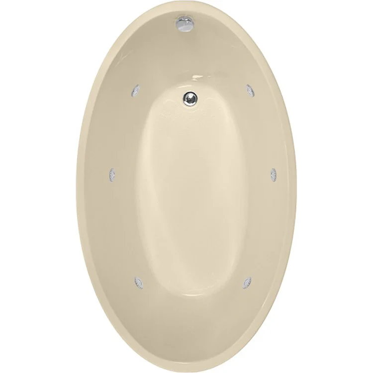 Whirlpool Tub Designer Collection Carli 72 x 40 x 27 Inch Drop-In End Drain White Oval - Frankwebs