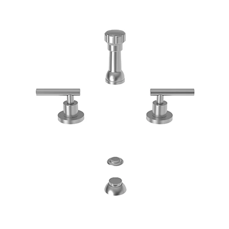 Bidet Faucet East Linear 2 Lever ADA Polished Chrome - Frankwebs