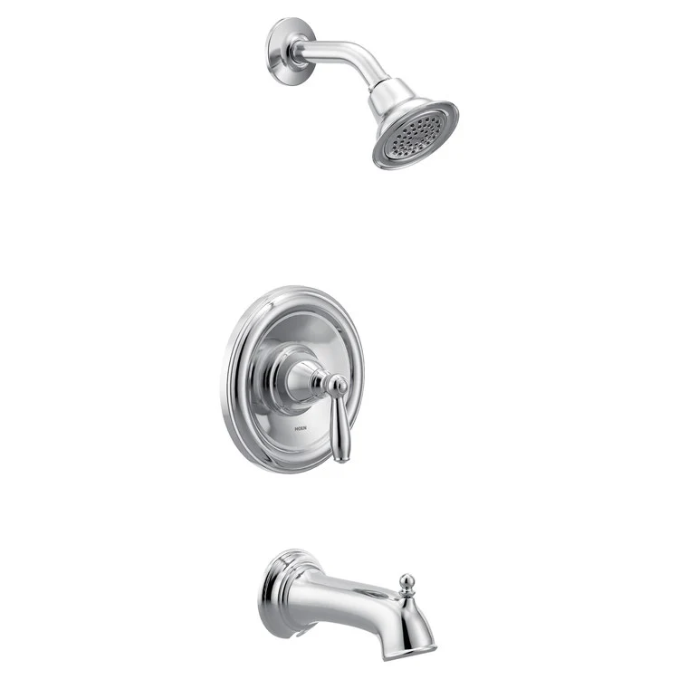 Tub and Shower Trim Brantford Posi-Temp Bulk Packed 1 Lever Chrome ADA 2.5 Gallons per Minute - Frankwebs