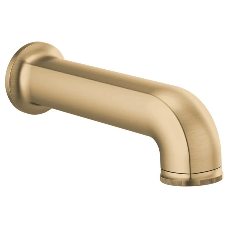 Tub Spout Kintsu Pull Down Diverter Brilliance Black Onyx 18 Gallons per Minute Brass Wall Mount 9-11/16 Inch - Frankwebs