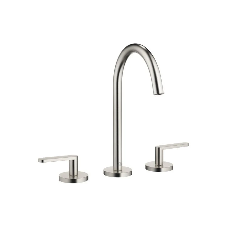 Lavatory Faucet Meta Deck Mount with Drain 1 Lever ADA Platinum Matte - Frankwebs
