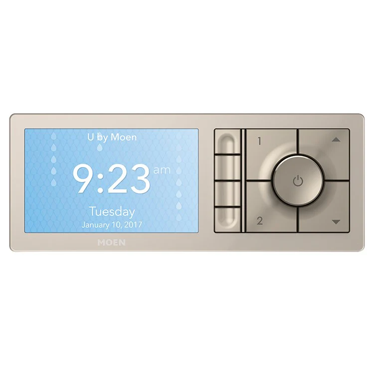 U By Moen Shower Terra Beige Four-Outlet Digital Shower Controller - Frankwebs