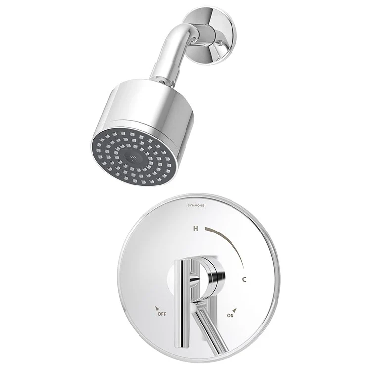 Dia Temptrol Lever Handle Trim with Volume Control and Showerhead (Trim Only) - Frankwebs