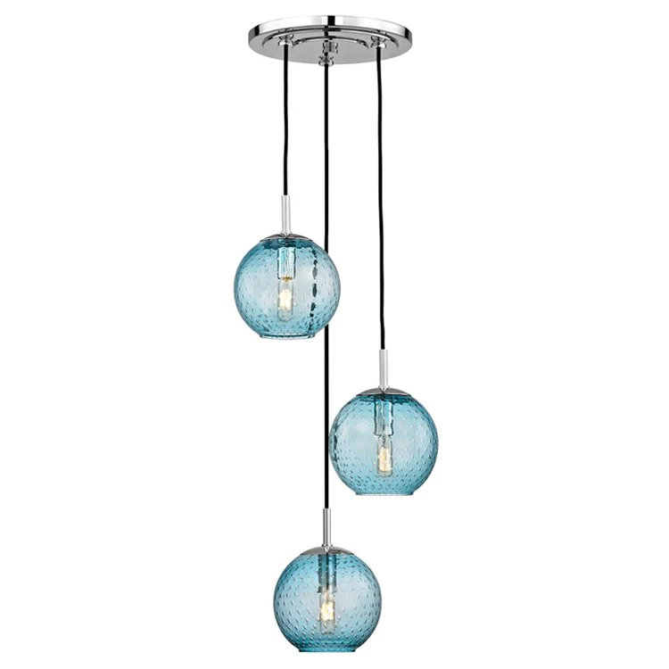 Rousseau Three-Light Pendant - Frankwebs