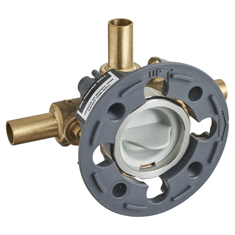 Flash Shower Rough-in Valve with Stub-Outs and Screwdriver Stops - Frankwebs