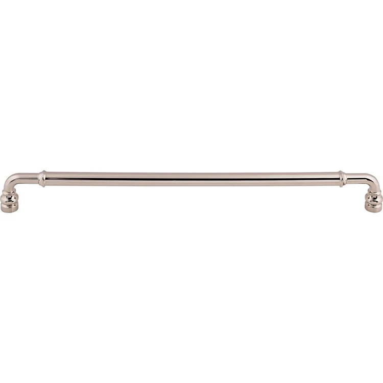 Pull Devon Brixton D Handle for Decorative Hardware Polished Chrome Zinc Alloy 12 Inch - Frankwebs