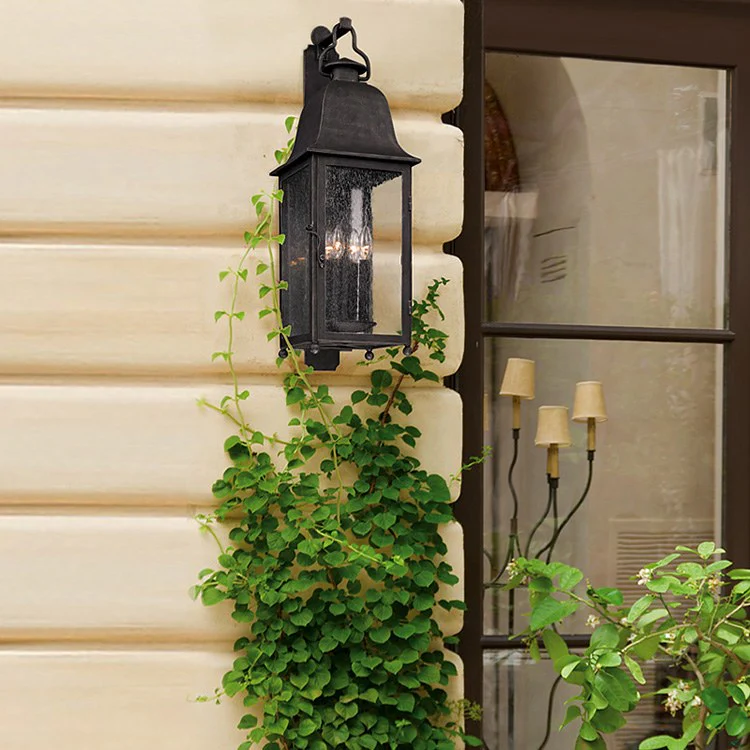 Larchmont Four-Light Large Outdoor Wall Lantern - Frankwebs
