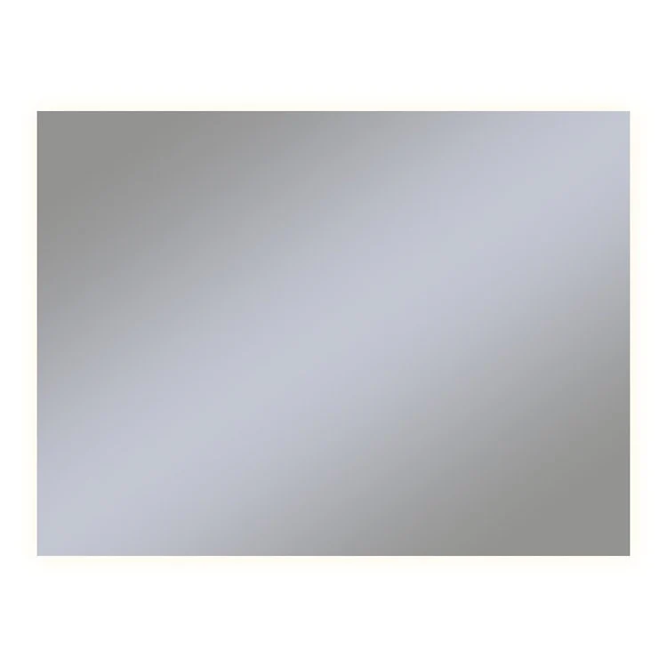 Bathroom Mirror Vitality Glow Light Pattern Flippable Rectangular 48W x 36H Inch Wall Mount Defogger Included and Color Temperature 3000 Kelvin Warm White Light - Frankwebs