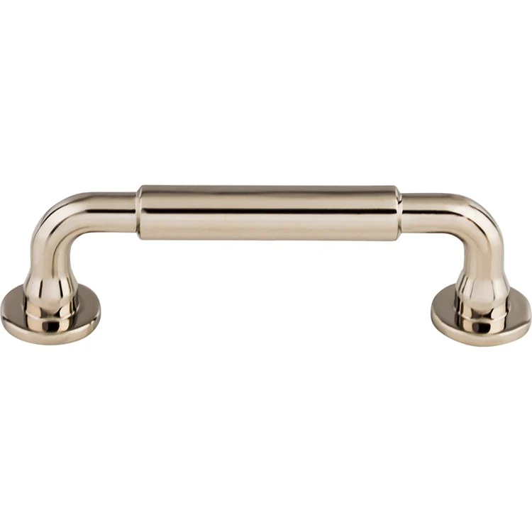 Pull Serene Lily D Handle for Decorative Hardware Polished Nickel Zinc Alloy 3-3/4 Inch - Frankwebs