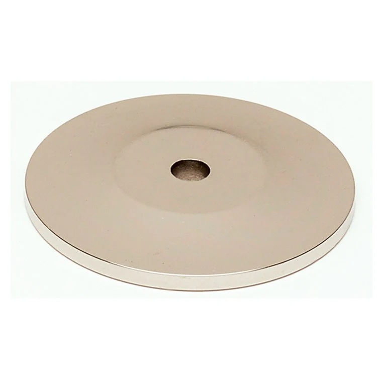 Backplate A815-14p 1-1/4 Inch Polished Nickel Brass - Frankwebs