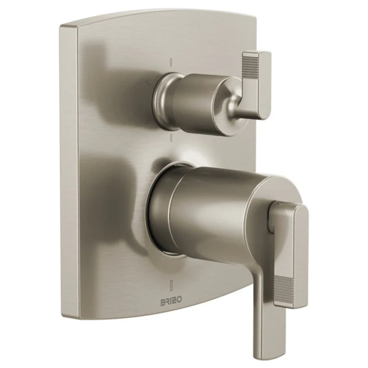 Diverter Trim Kintsu TempAssure Thermostatic Valve with Integrated 6 Function Chrome 2 Less Handle ADA - Frankwebs