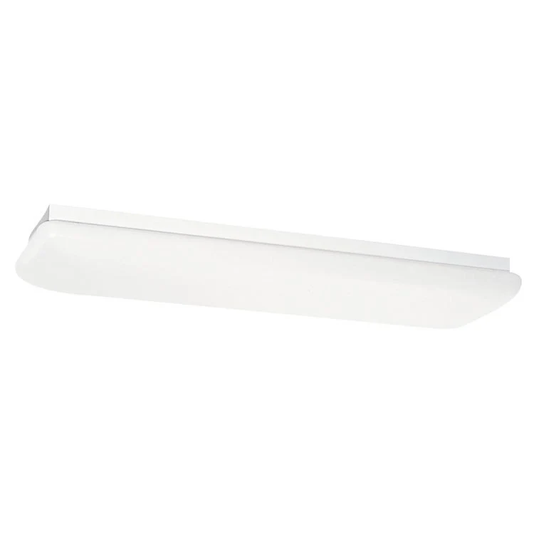 Two-Light Fluorescent Flush Mount Ceiling Fixture - Frankwebs