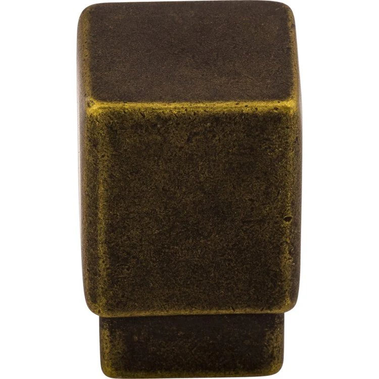 Knob Sanctuary Tapered Square Ash Gray Zinc Alloy 3/4 Inch - Frankwebs