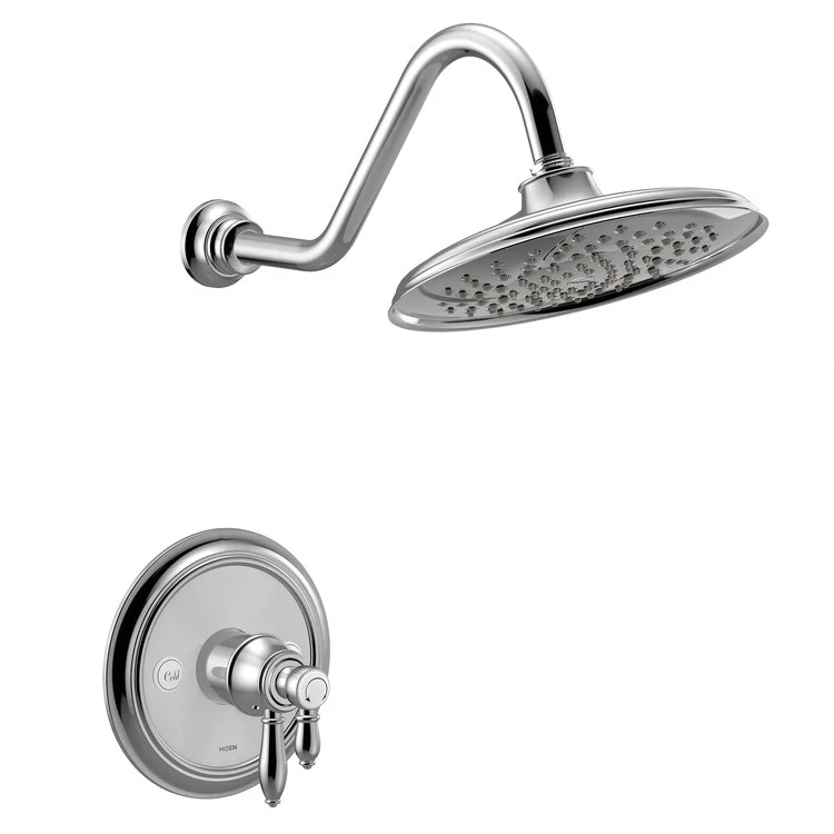 Shower Trim Weymouth M-Core 4-Series 2 Lever Chrome WaterSense ADA 1.75 Gallons per Minute - Frankwebs