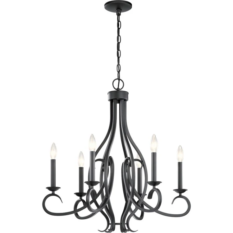 Ania Six-Light Chandelier - Frankwebs