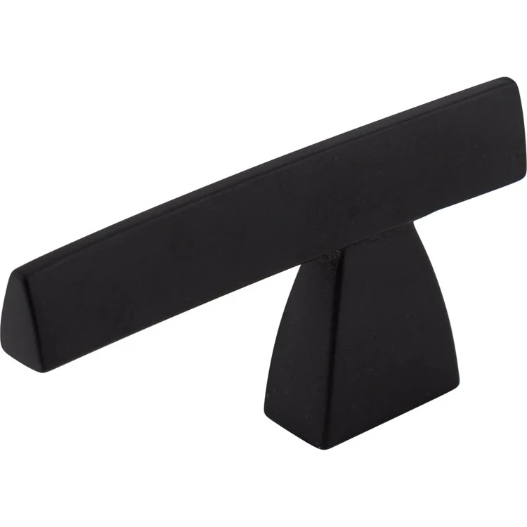 Pull Sanctuary Arched Flat Black Zinc Alloy 2-1/2 Inch - Frankwebs