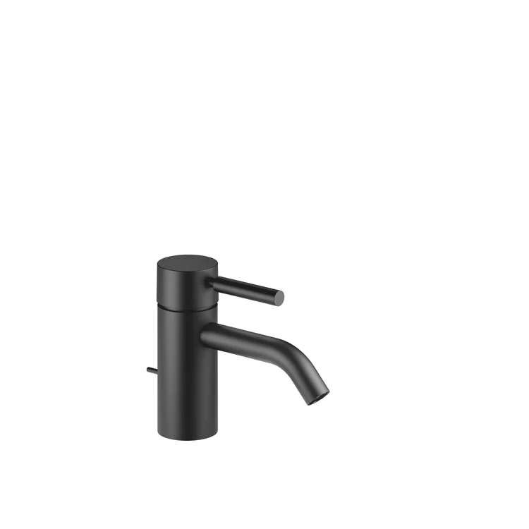 Lavatory Faucet Meta Deck Mount with Drain 1 Lever ADA Black Matte 2 Inch - Frankwebs