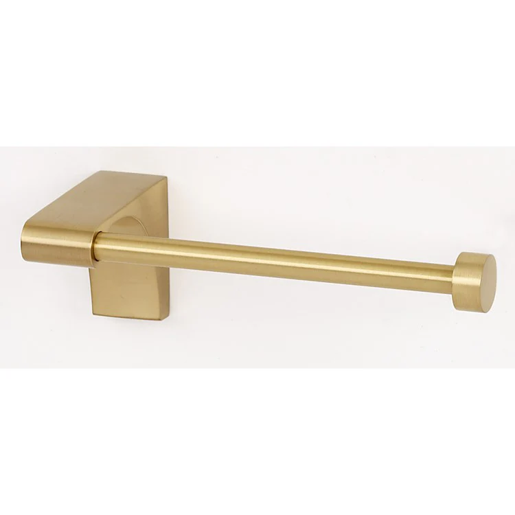 Toilet Paper Holder Luna Left Single Post Polished Chrome Brass 4-7/8 Inch 2-3/4 Inch Wall Mount - Frankwebs