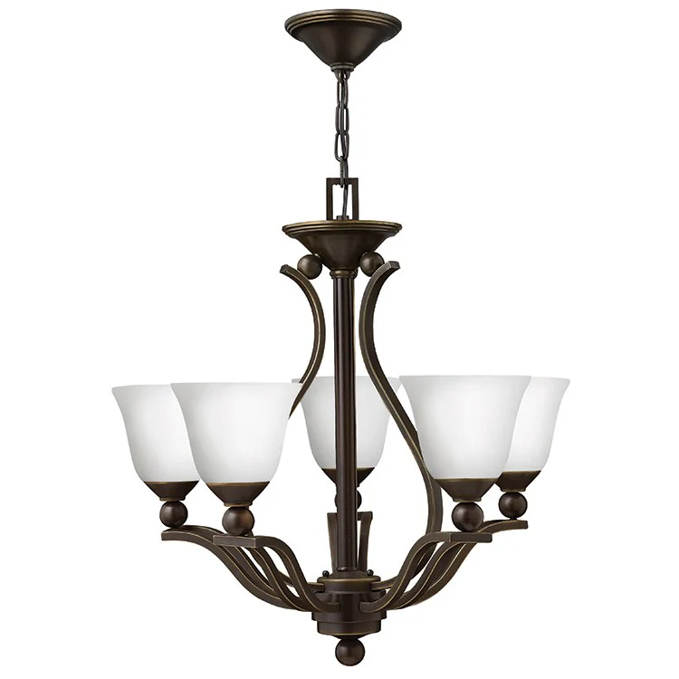 Bolla Five-Light Single-Tier Chandelier - Frankwebs