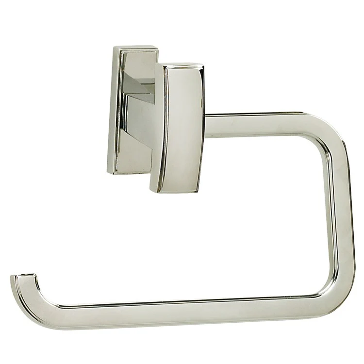 Toilet Paper Holder Arch Bath Single Post Polished Chrome 5-1/2 Inch 3-1/8 Inch Wall Mount - Frankwebs