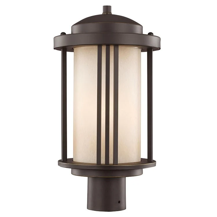 Crowell Single-Light LED Outdoor Post Lantern - Frankwebs