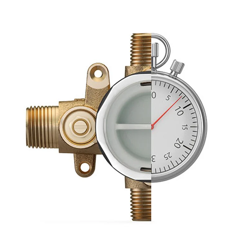 Flash Shower Rough-in Valve with Universal Inlets and Outlets and Screwdriver Stops - Frankwebs