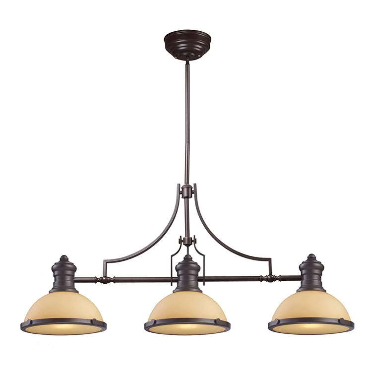 Chadwick Three-Light Billiard Chandelier - Frankwebs