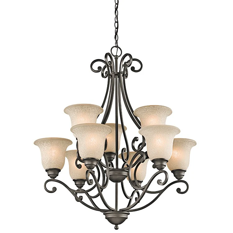 Camerena Nine-Light Two-Tier Chandelier - Frankwebs