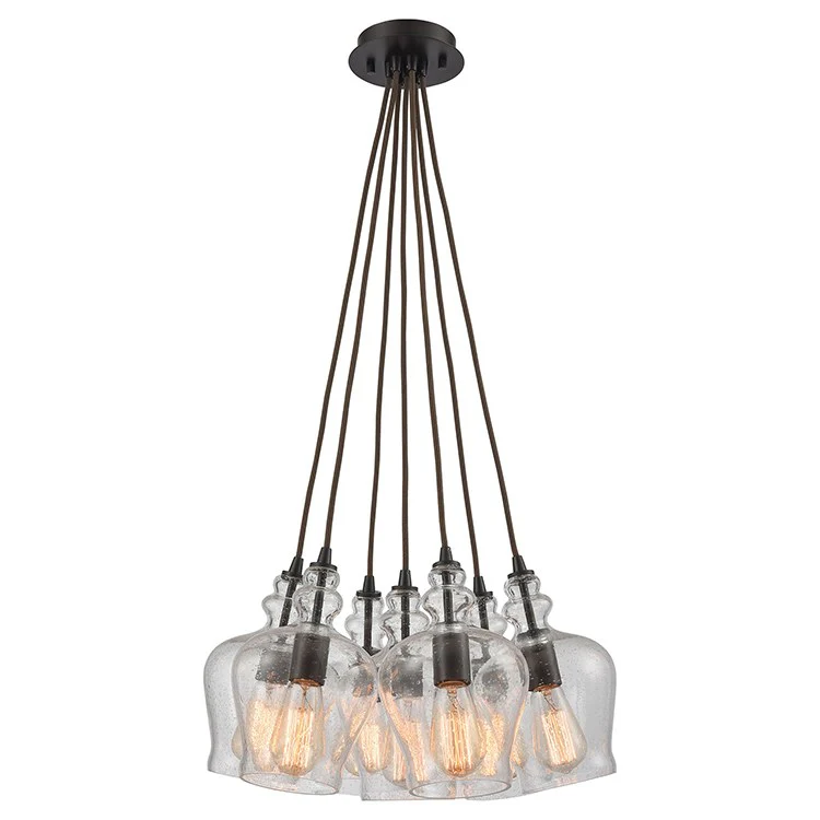 Menlow Park Seven-Light Cluster Pendant - Frankwebs