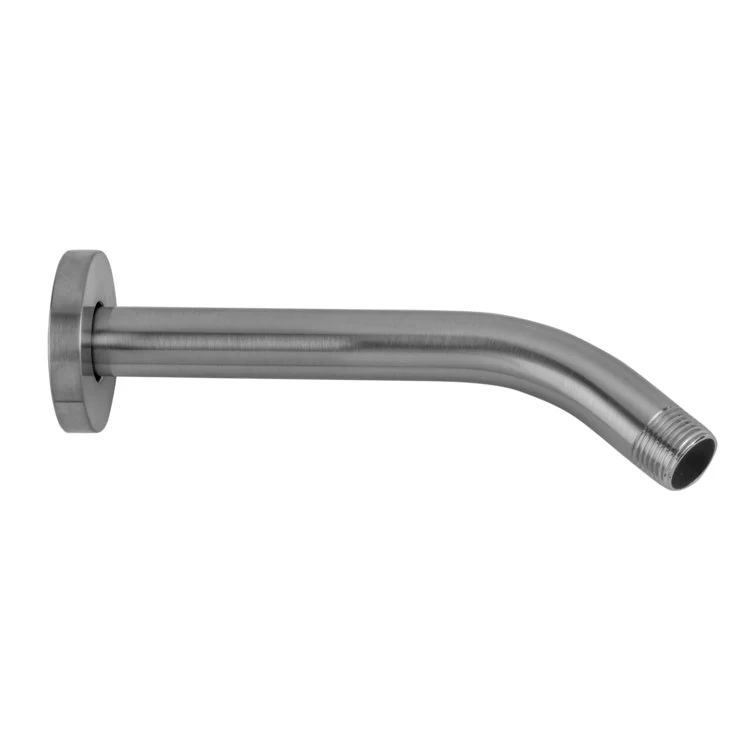 Shower Arm with Escutcheon Polished Chrome 8 Inch Male IPS Brass 45 Degree 1/2 Diameter - Frankwebs