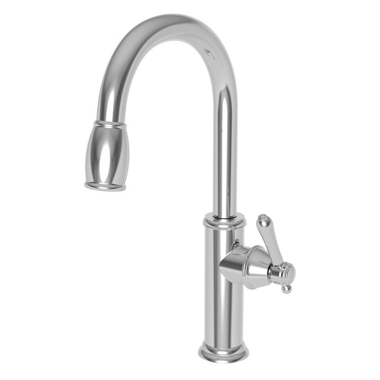 Kitchen Faucet Chesterfield 1 Lever ADA Satin Gold PVD Pull Down Spout Height 10-1/3 Inch 1.8 Gallons per Minute - Frankwebs