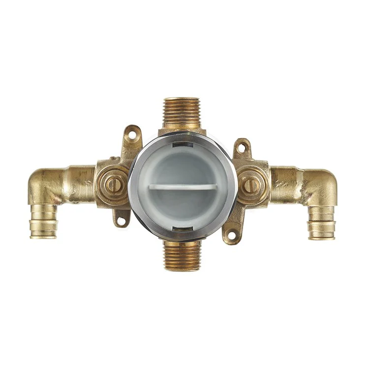 Flash Shower Rough-in Valve with PEX Inlet Elbows/Universal Outlets/Stops for Cold Expansion System - Frankwebs