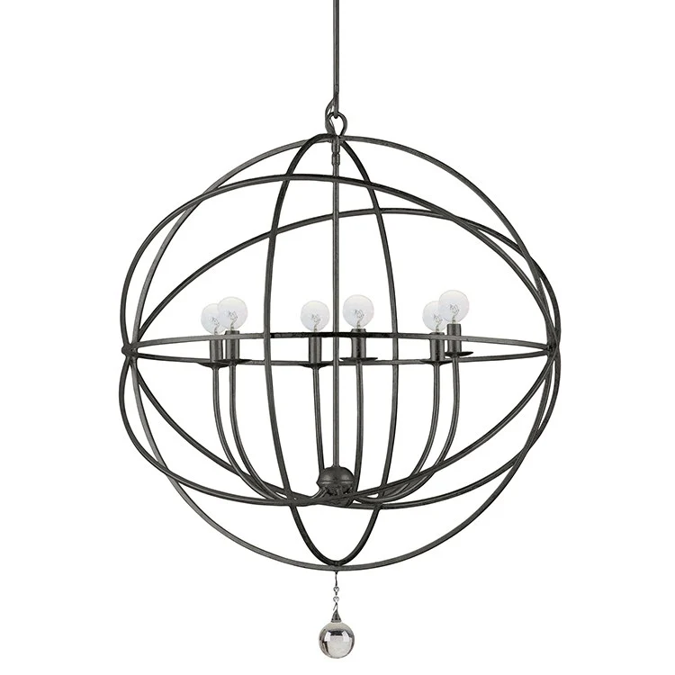 Solaris Six-Light Chandelier - Frankwebs
