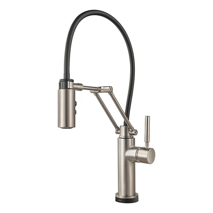 Solna Single Handle Articulating Kitchen Faucet with SmartTouch Technology - Frankwebs