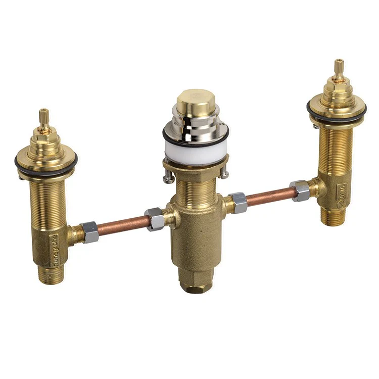 Three-Hole Roman Tub Filler Rough-In Valve - Frankwebs