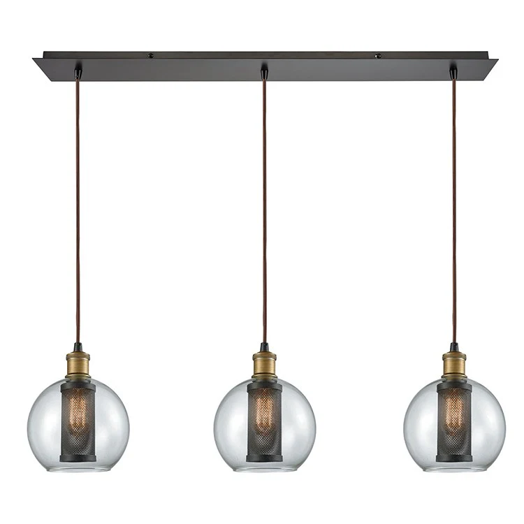 Bremington Three-Light Linear Pendant - Frankwebs