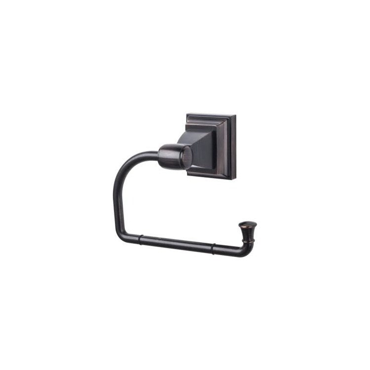 Stratton Open Post Toilet Paper Holder - Brushed Bronze - Frankwebs