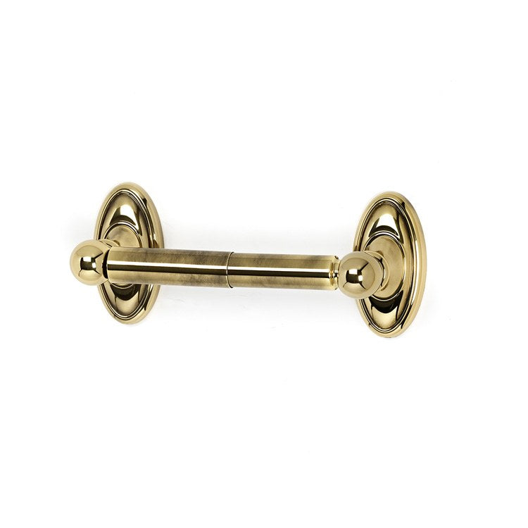 Toilet Paper Holder Classic Traditional Bath Unlacquered Brass 6-1/4 to 8-3/4 Inch 3 Inch Wall Mount - Frankwebs