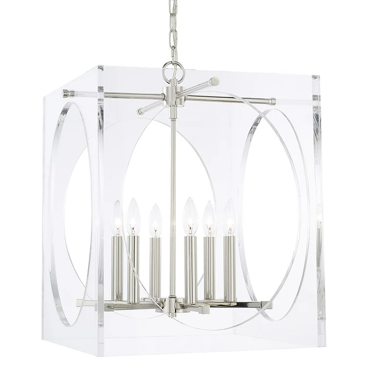 Drake Six-Light Chandelier - Frankwebs