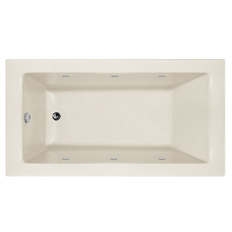 Whirlpool Tub Studio Collection Shannon 60 x 30 x 20 Inch Alcove Left Hand Drain White Rectangle - Frankwebs