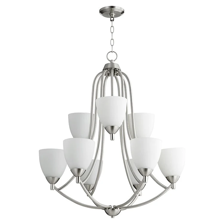 Barkley Nine-Light Two-Tier Chandelier - Frankwebs