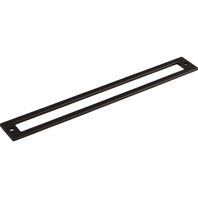 Pull Backplate Lynwood Hollin Rectangle Ash Gray 8-13/16 Inch 2 Hole Zinc Alloy - Frankwebs