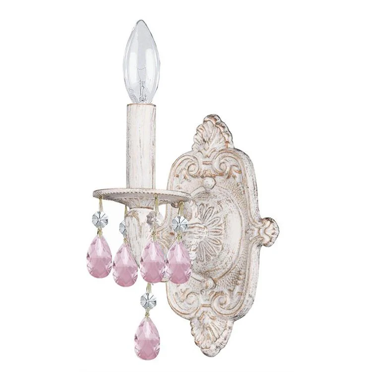 Paris Market Single-Light Rose Wall Sconce - Frankwebs