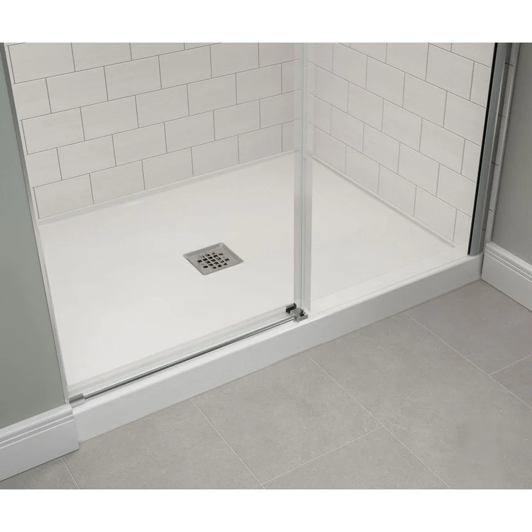 Shower Base B3X Alcove Stabili-T White 48 x 36 Inch Acrylic - Frankwebs