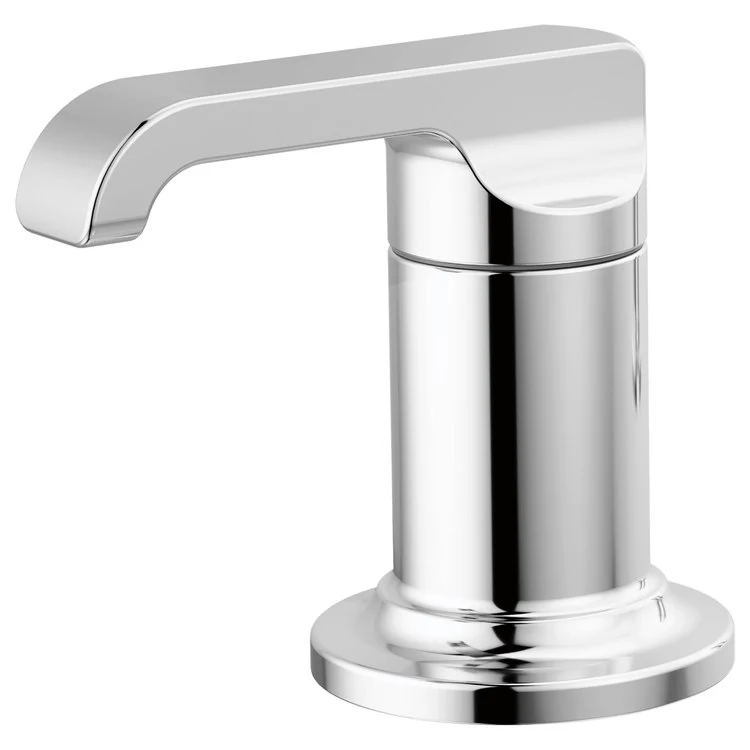 Handle Assembly Tetra 3-3/4 Inch 1 Lever Lumicoat Chrome ADA for Tetra Roman Tub - Frankwebs